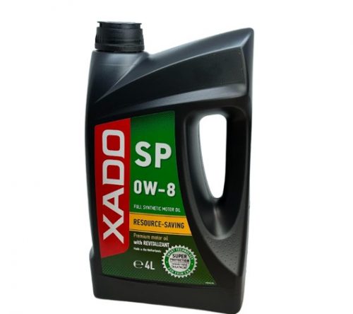 XADO Atomic Oil 0W-8 SP 4L